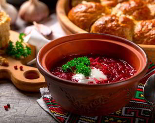 Борщ черниговский томленый