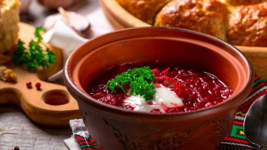 Рецепт борща черниговского томленого