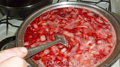 борщ диетический за 20 минут