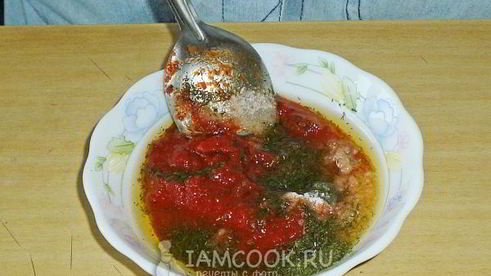 борщ диетический за 20 минут