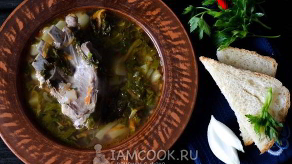 Рецепт Борща из баранины