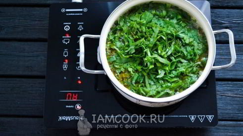 борщ из баранины