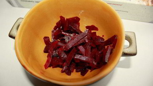 борщ из запеченной свеклы