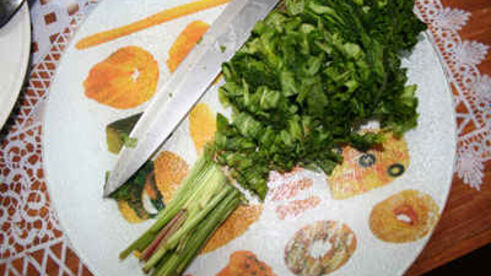 борщ летний щавелевый