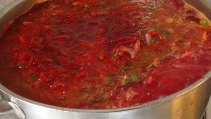 Рецепт борща московского со свежей капустой