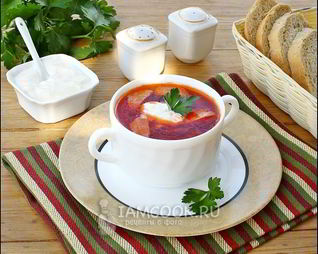 Борщ Московский