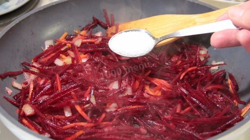 борщ с фасолью и курицей