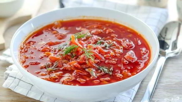 Рецепт Борща с кислой капустой и свеклой