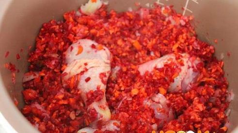 борщ с курицей в мультиварке