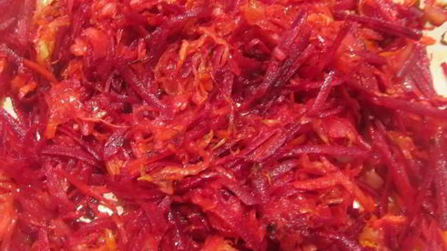 борщ с квашеной капустой и свеклой