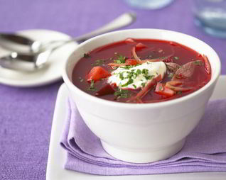 Борщ с перцем