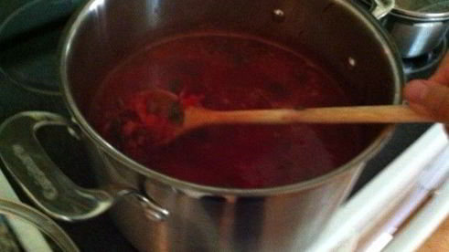 ботвинья — борщ из листьев молодой свеклы