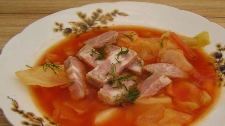 Рецепт флотского борща