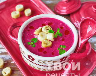 Холодный борщ