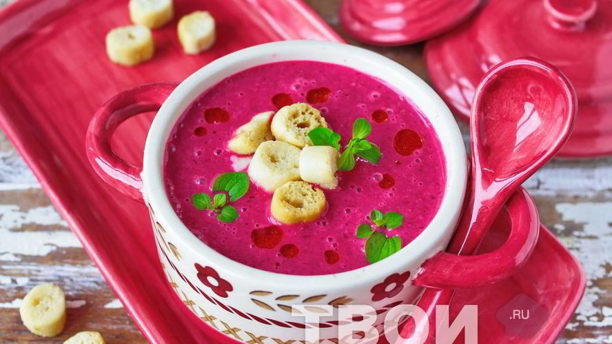 Рецепт холодного борща