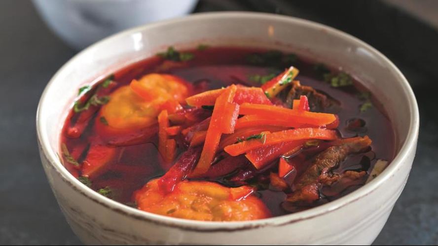 Рецепт литовского борща с колдунай