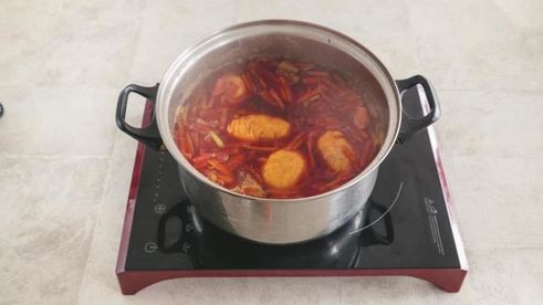 литовский борщ с колдунай