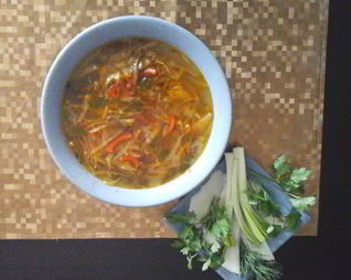 Настоящий кубанский борщ