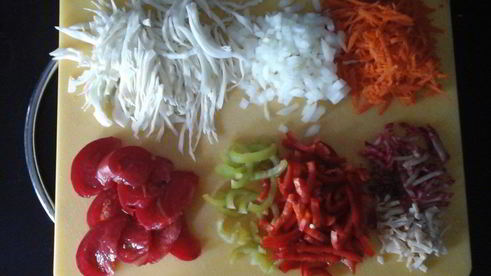 настоящий кубанский борщ