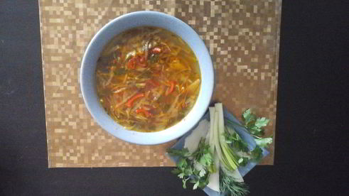 настоящий кубанский борщ