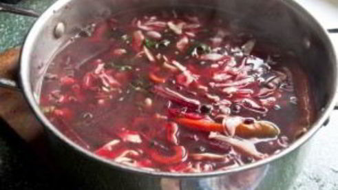 овощной борщ