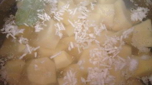 польский борщ на пюре