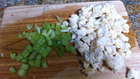 постный борщ с цветной капустой