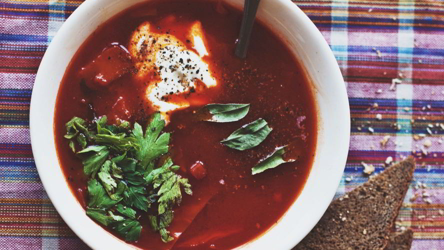 Рецепт постного борща