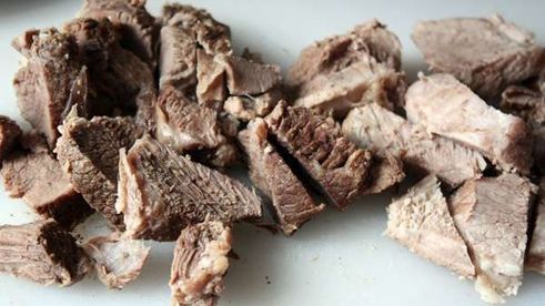 русский борщ с мясом