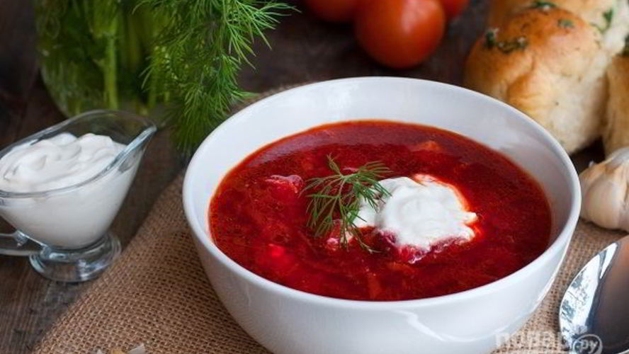 Рецепт самого вкусного борща