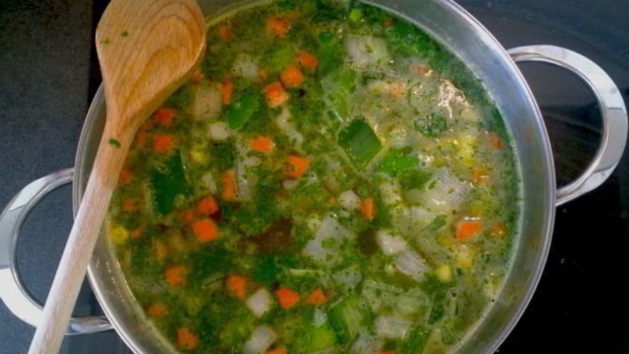 Рецепт зеленого борща