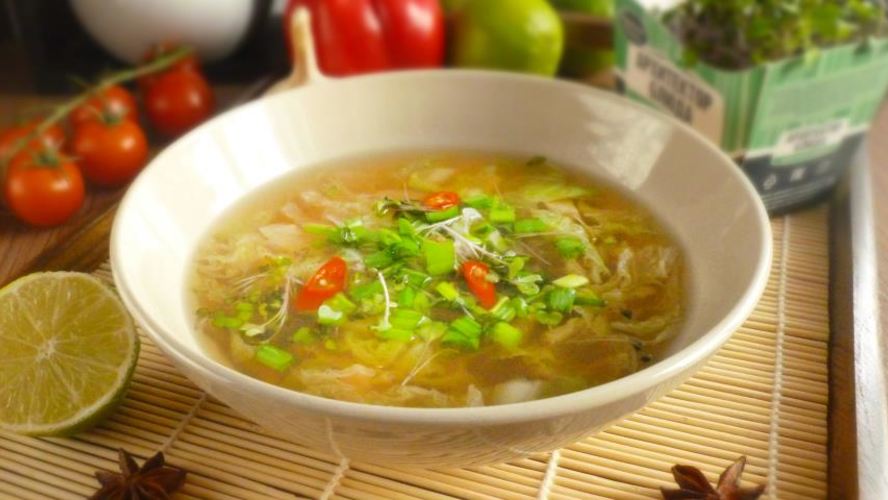 Рецепт азиатского овощной бульон