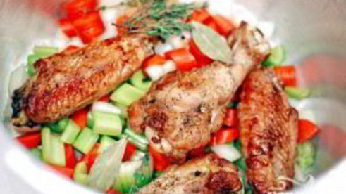 бульон из индейки с овощами