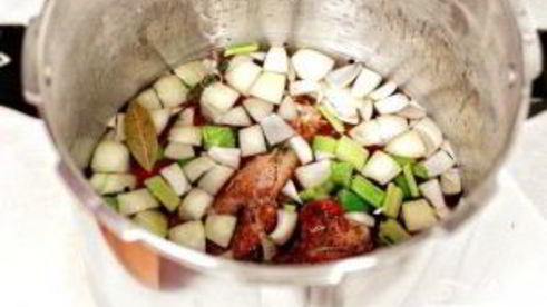 бульон из индейки с овощами