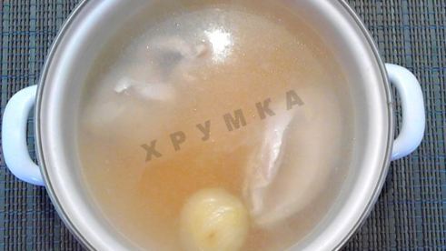 бульон из куриных грудок