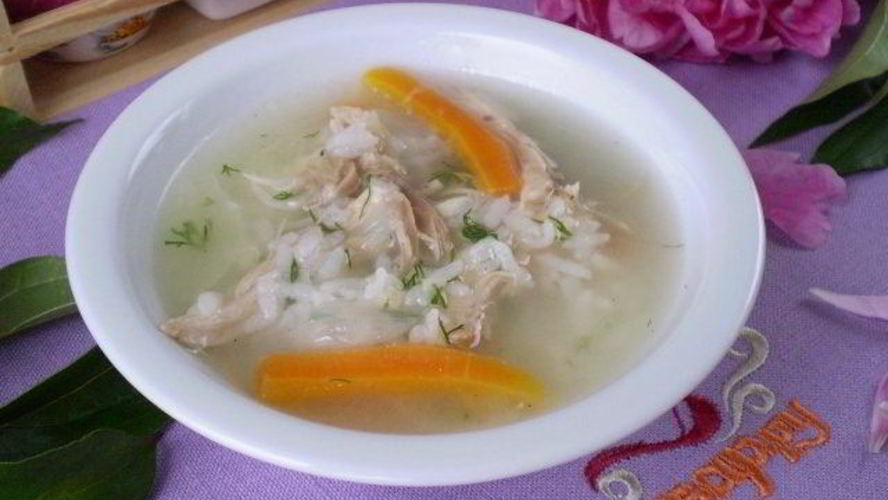Рецепт бульона куриного с рисом