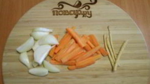 бульон куриный с рисом