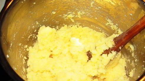 бульон с манными клецками