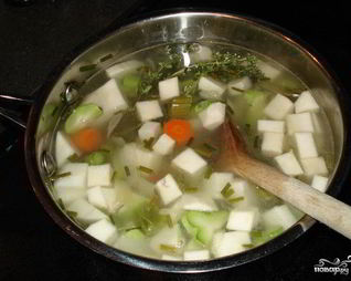 Бульон с сельдереем