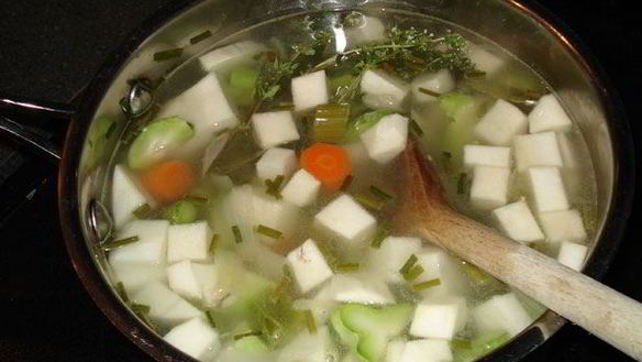 Рецепт Бульона с сельдереем