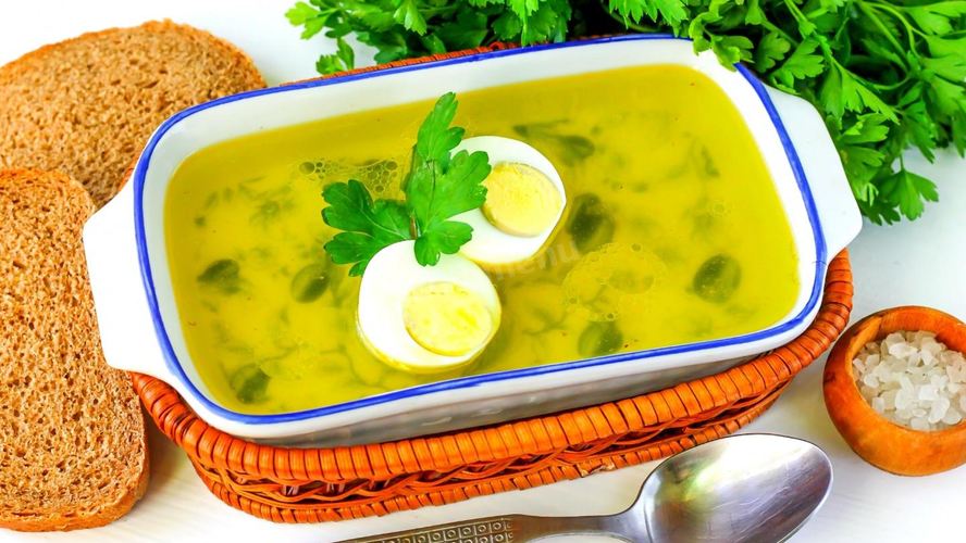 Рецепт бульона с яйцом