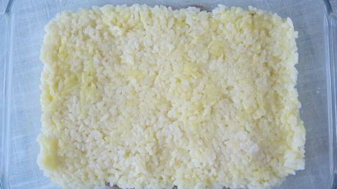 бульон с запеченным рисом