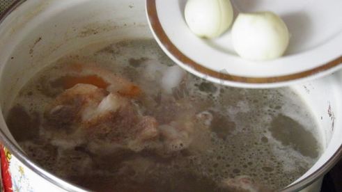 костный бульон из костей