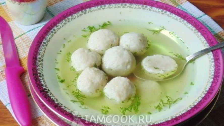 Рецепт куриного бульона с галушками из лаваша