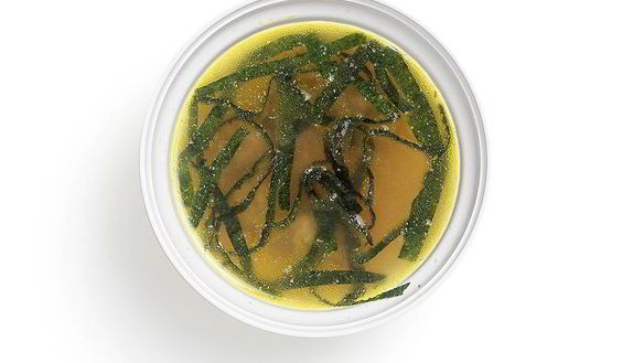 Рецепт Куриного бульона с водорослями нори