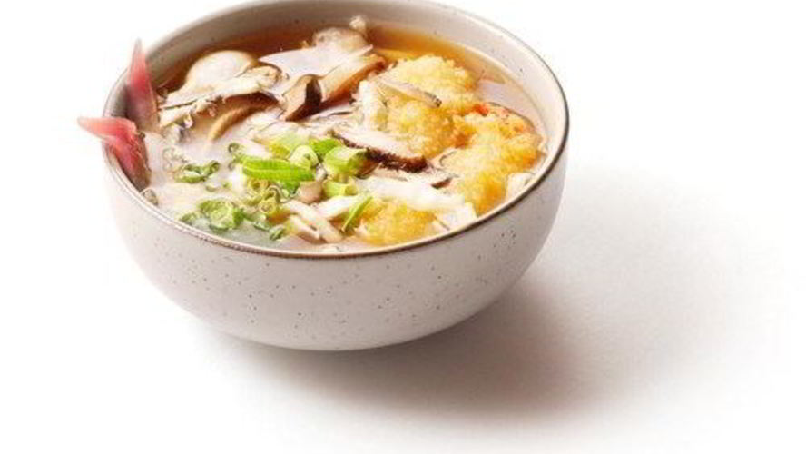 Рецепт овощного бульона с омлетом, овощами и имбирем