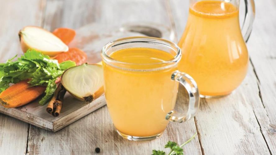 Рецепт овощного бульона