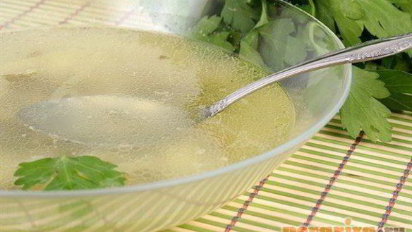 Рецепт Прозрачного мясного бульона-основы