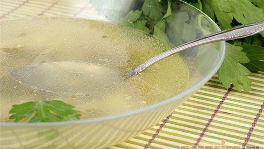 Рецепт прозрачного мясного бульона-основы