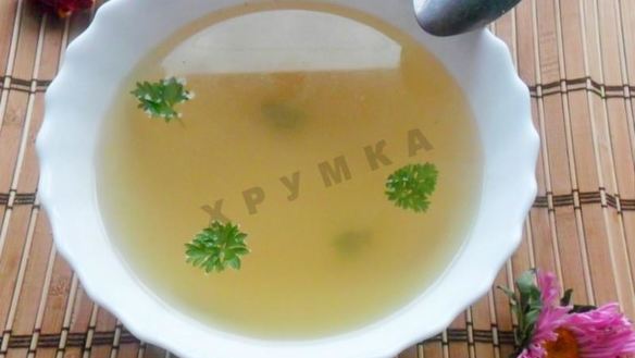 Рецепт Прозрачного рыбного бульона